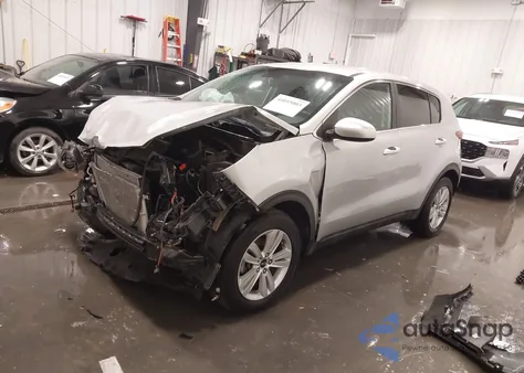 2018 Kia Sportage Lx из США, поврежденный, VIN KNDPMCAC1J7489367